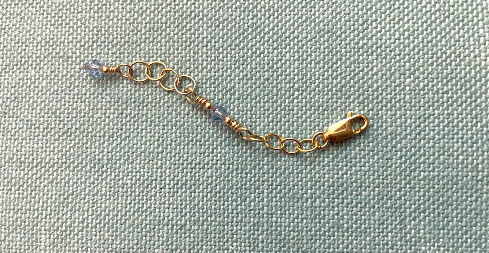 14 Karat Gold Filled 2.25 Inch Medium Duty Extender lobster claw Clasp