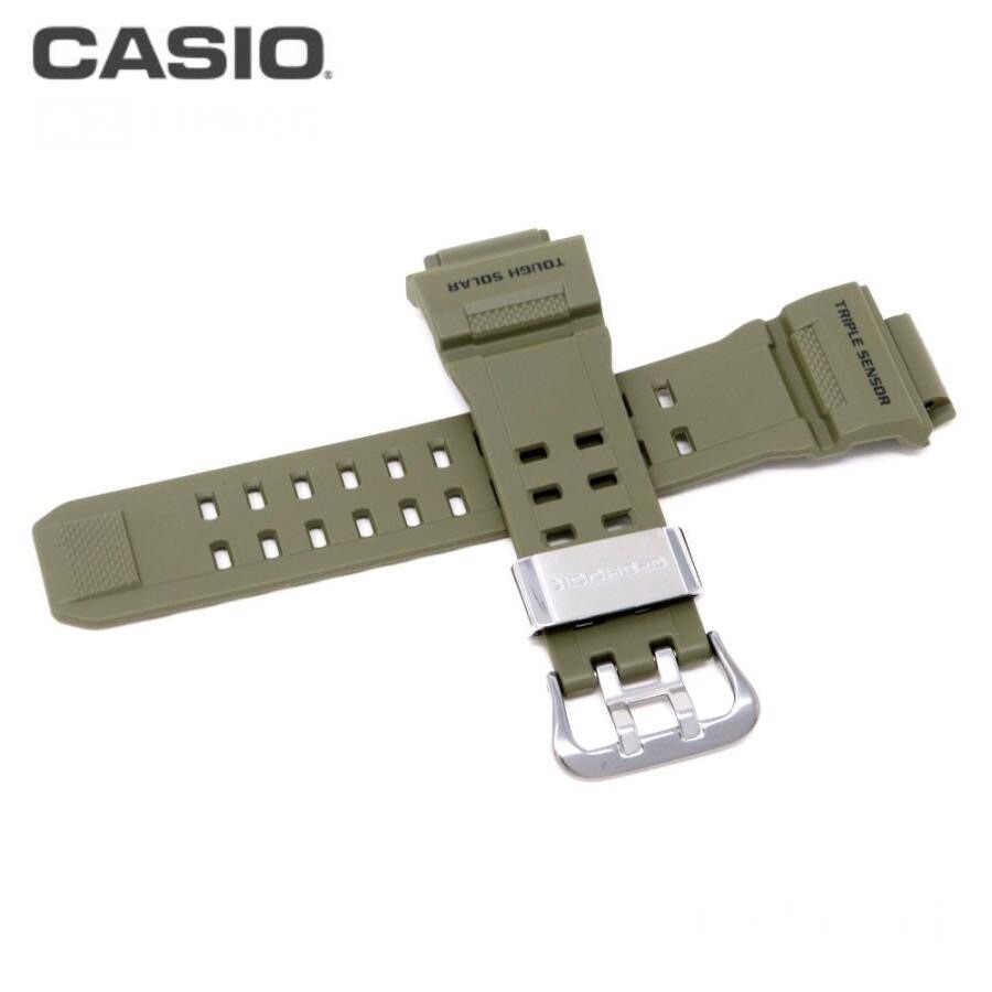 CASIO G-SHOCK Genuine Khaki Urethane Watch Band 10455203 for GW-9400-3