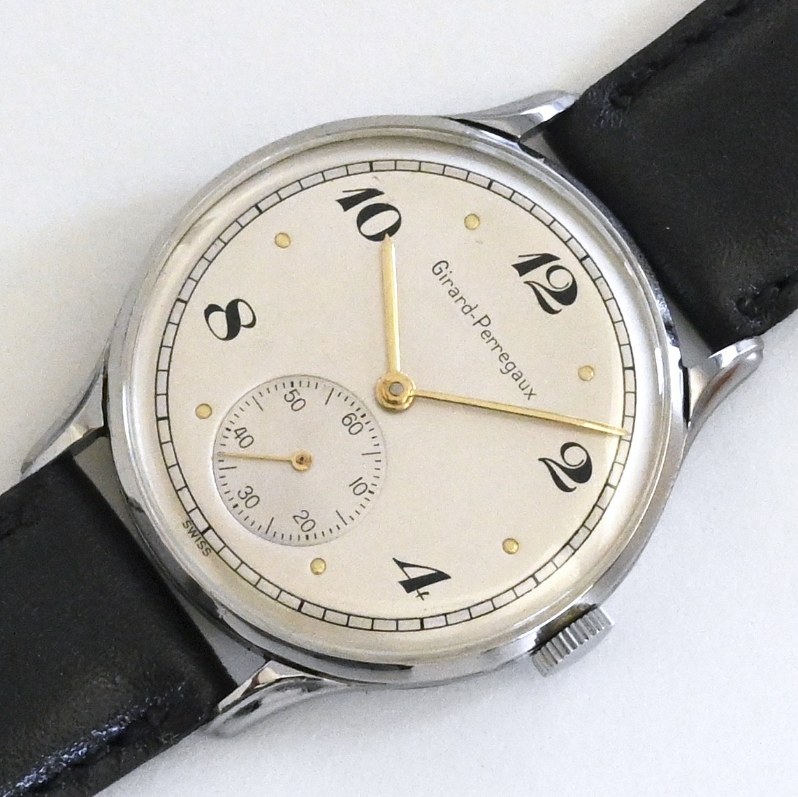 AUTHENTIC GIRARD PERREGAUX MANUAL WIND SERVICED & WORKING CLASSIC DRESS WATCH