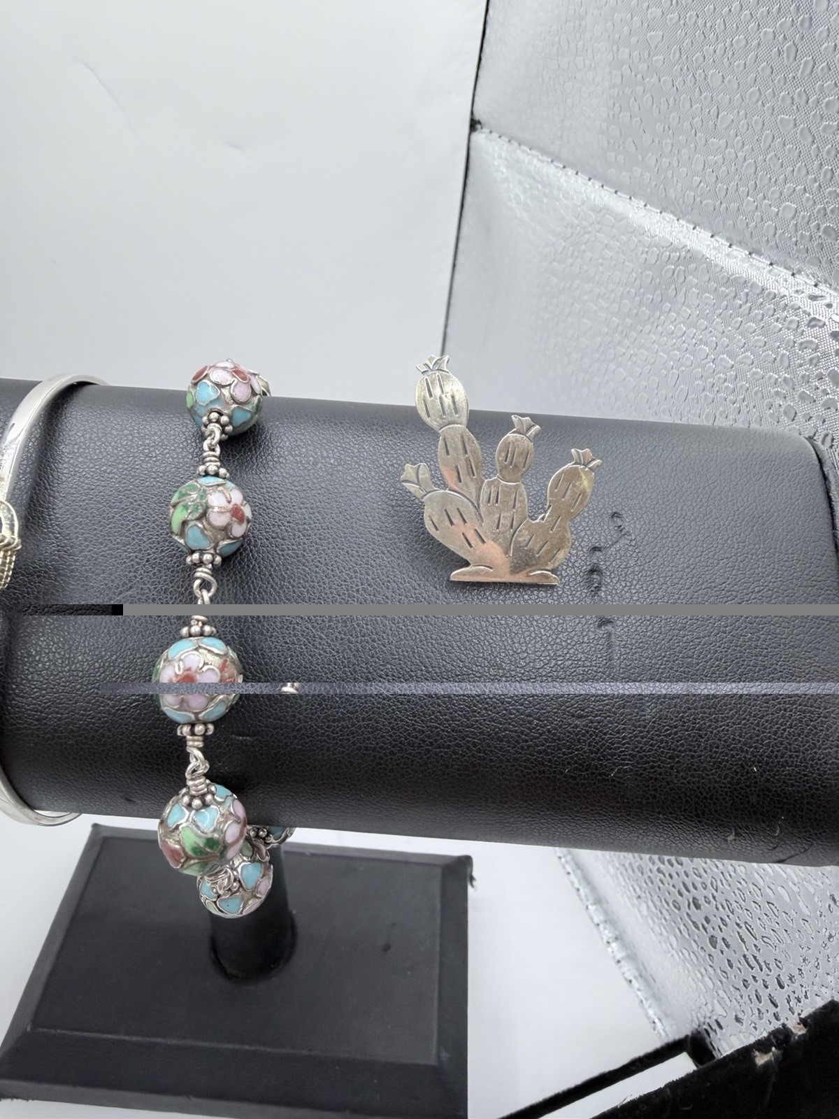 Sterling Silver Jewelry Lot 925 Turquoise Cloisonné Vermeil – SIGNED- 70.11g