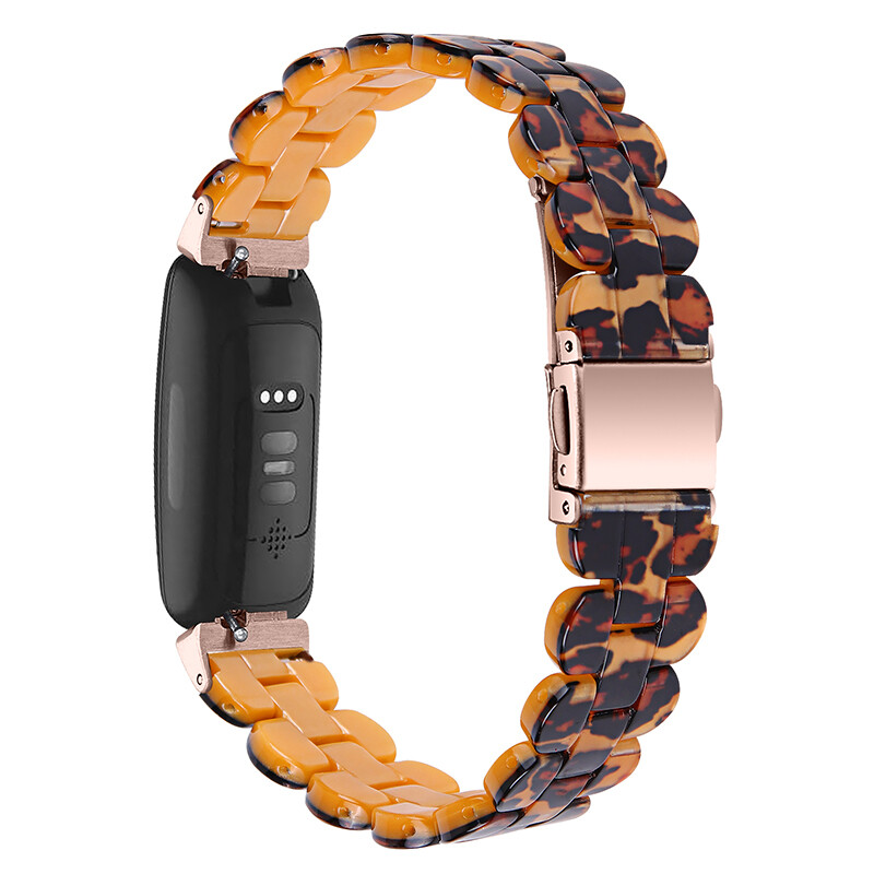 For Fitbit Inspire1 2 HR Replacement Slim Resin Stainless Steel Watch Strap Band