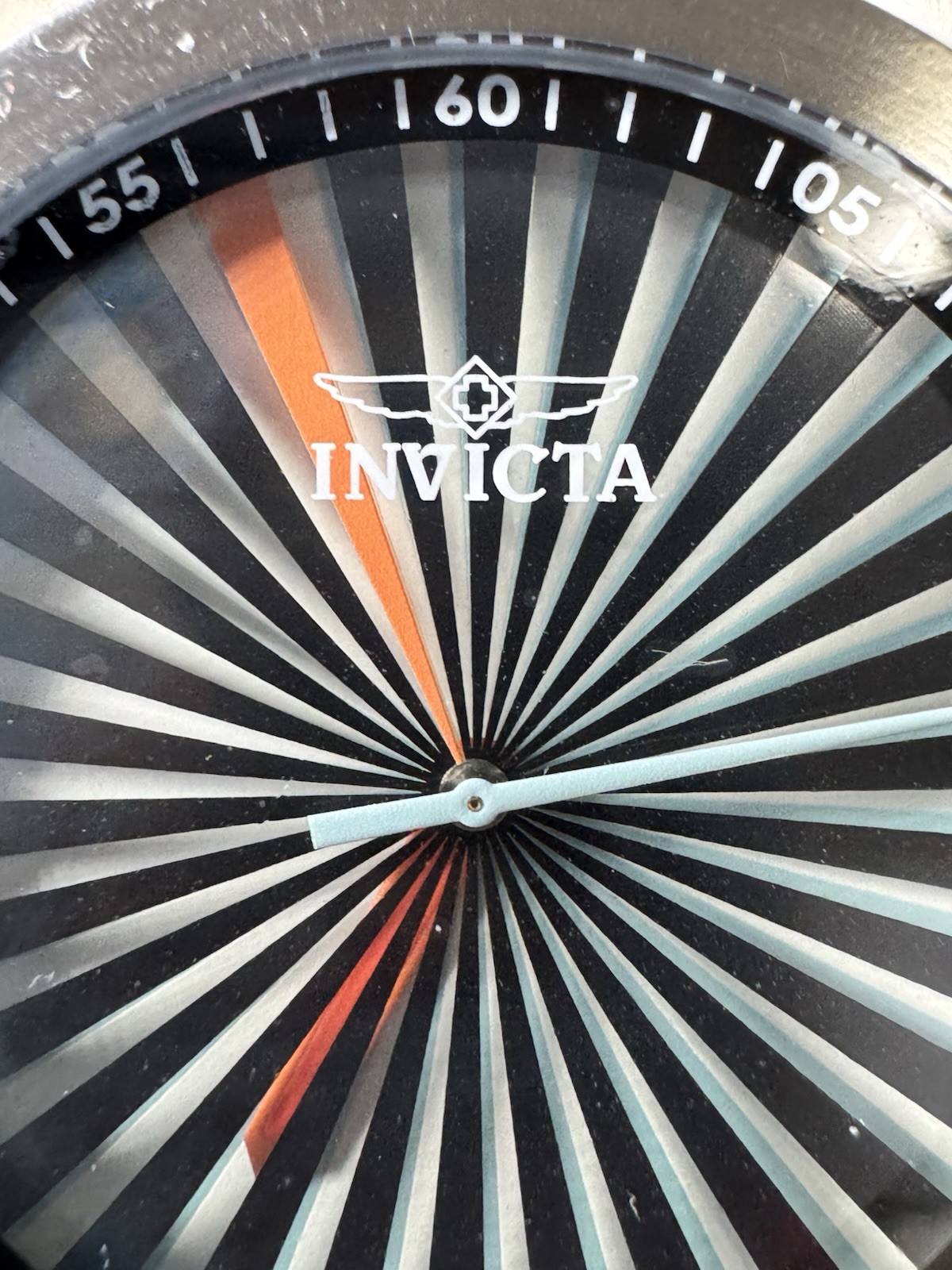 Mens Invicta DNA Rainbow Bright Turbine Watch Model 10445 46mm New Battery