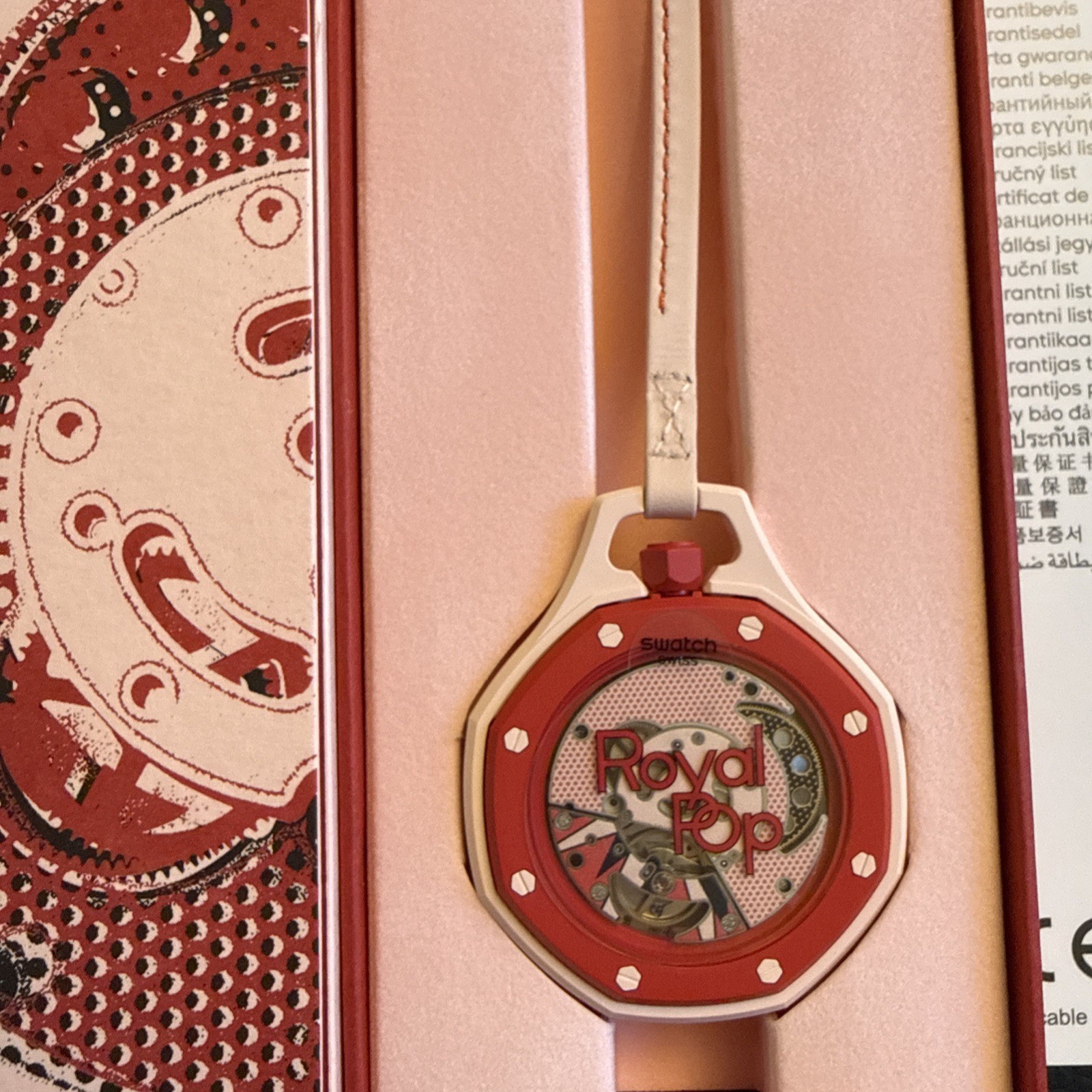 Swatch x AP Audemars Piguet Royal Pop Otto Rosso – NEW