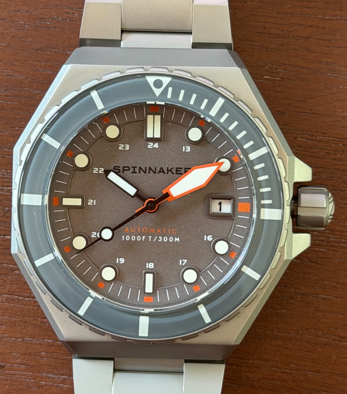 Spinnaker Dumas Automatic, Chalk Grey, 300m, 44mm in Excellent Unworn Condition