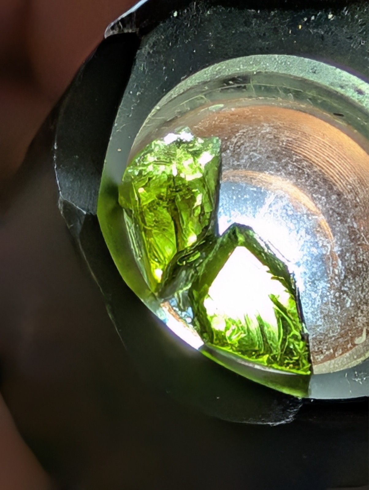 USA seller 7.83 ct IF flawless Diopside facet rough gemstone specimen