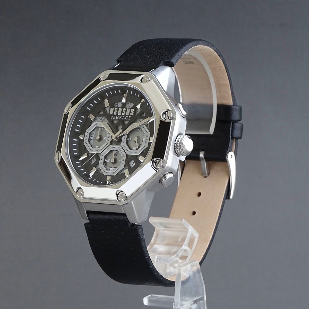 NEW Versus Versace Men’s Watch 45mm Octagonal Waterproof