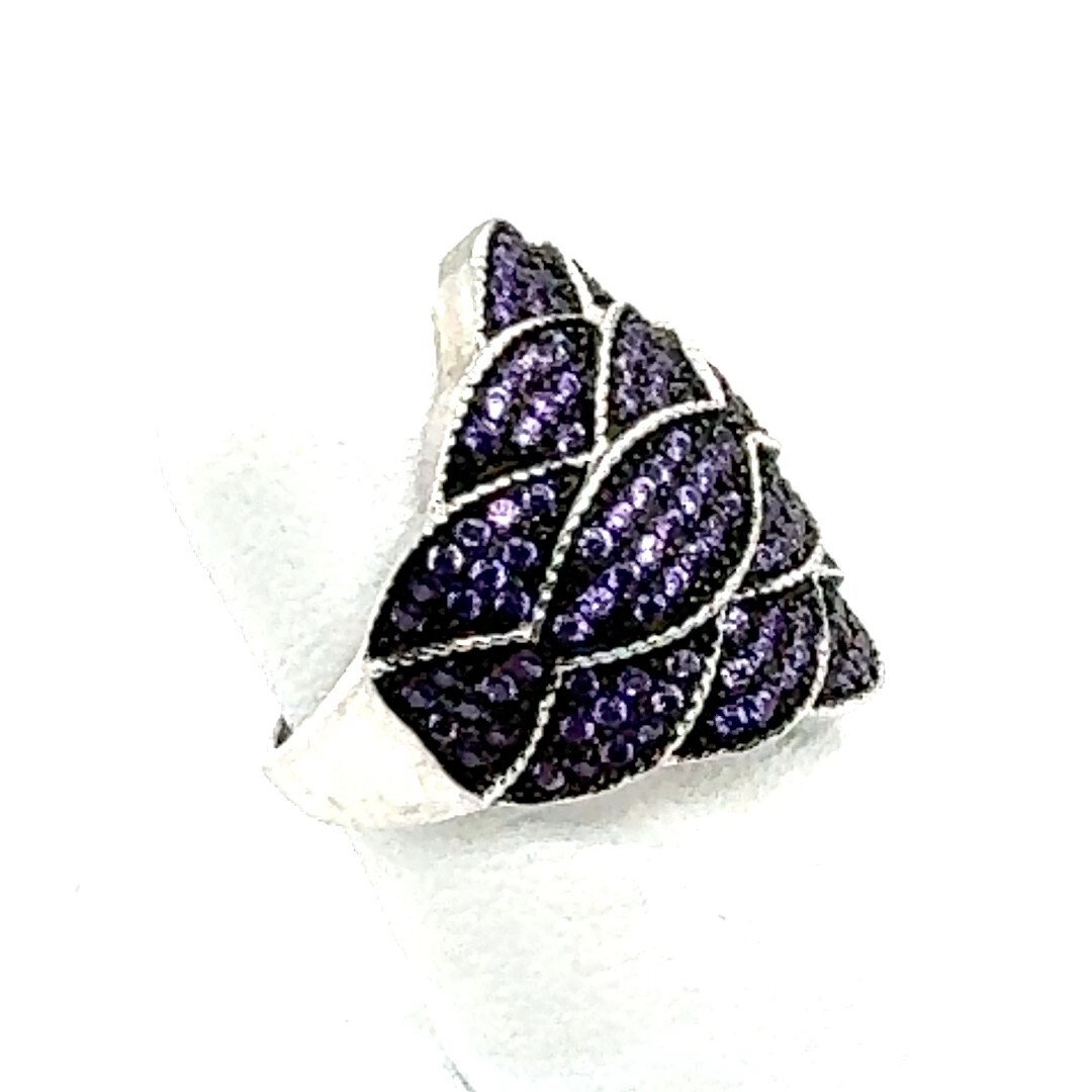 Fuzion Creations Pink Kunzite Sterling Silver Ring – Size 5