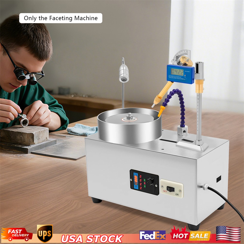 Gem Gemstone Grinding Faceting Machine Angle Polishing Gem Faceting Machine