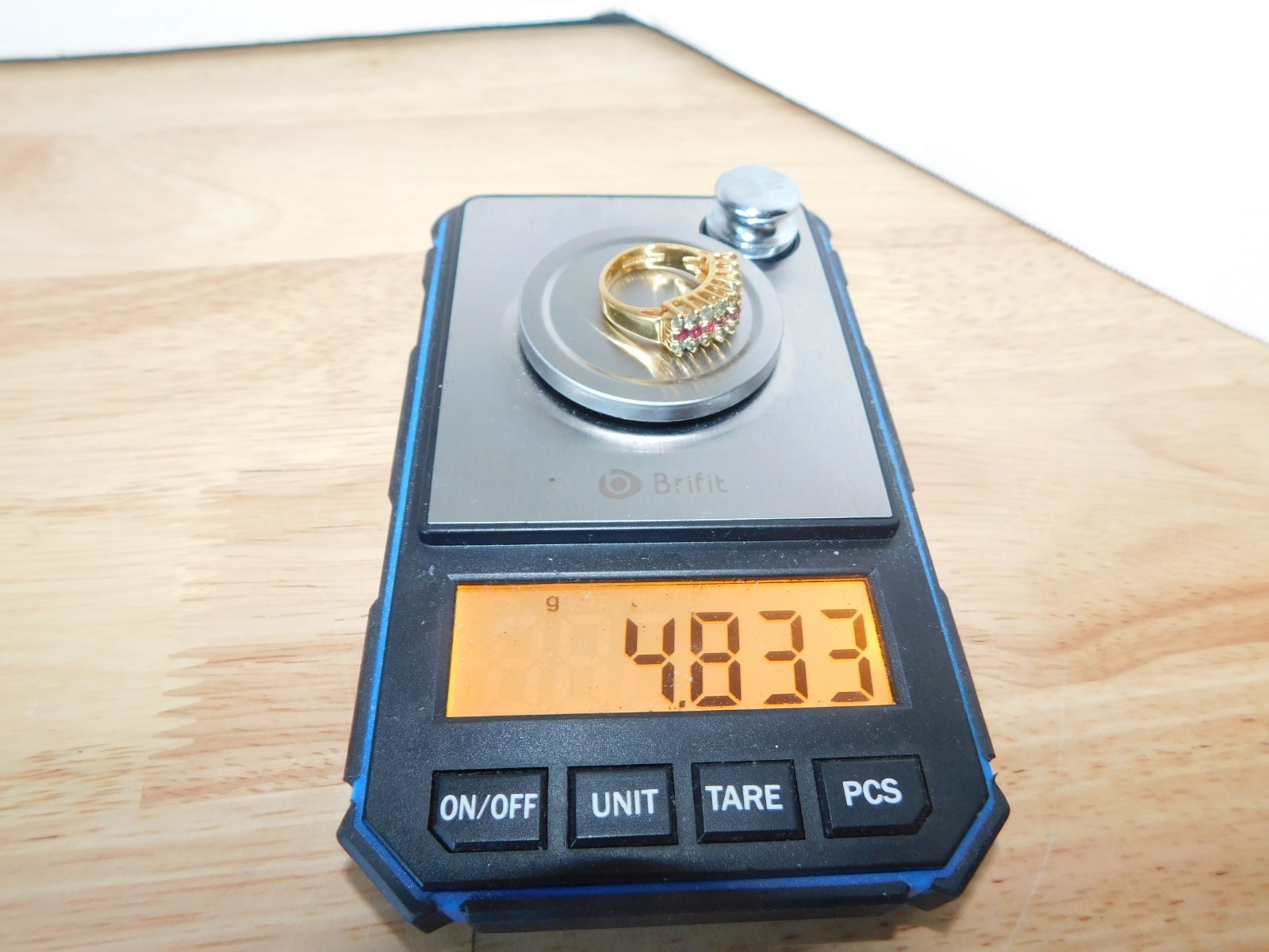6 Rings, 18k GF Ring, 14kGF, HGF, Look At the Pics, Size & Weight in Pics, 12/53