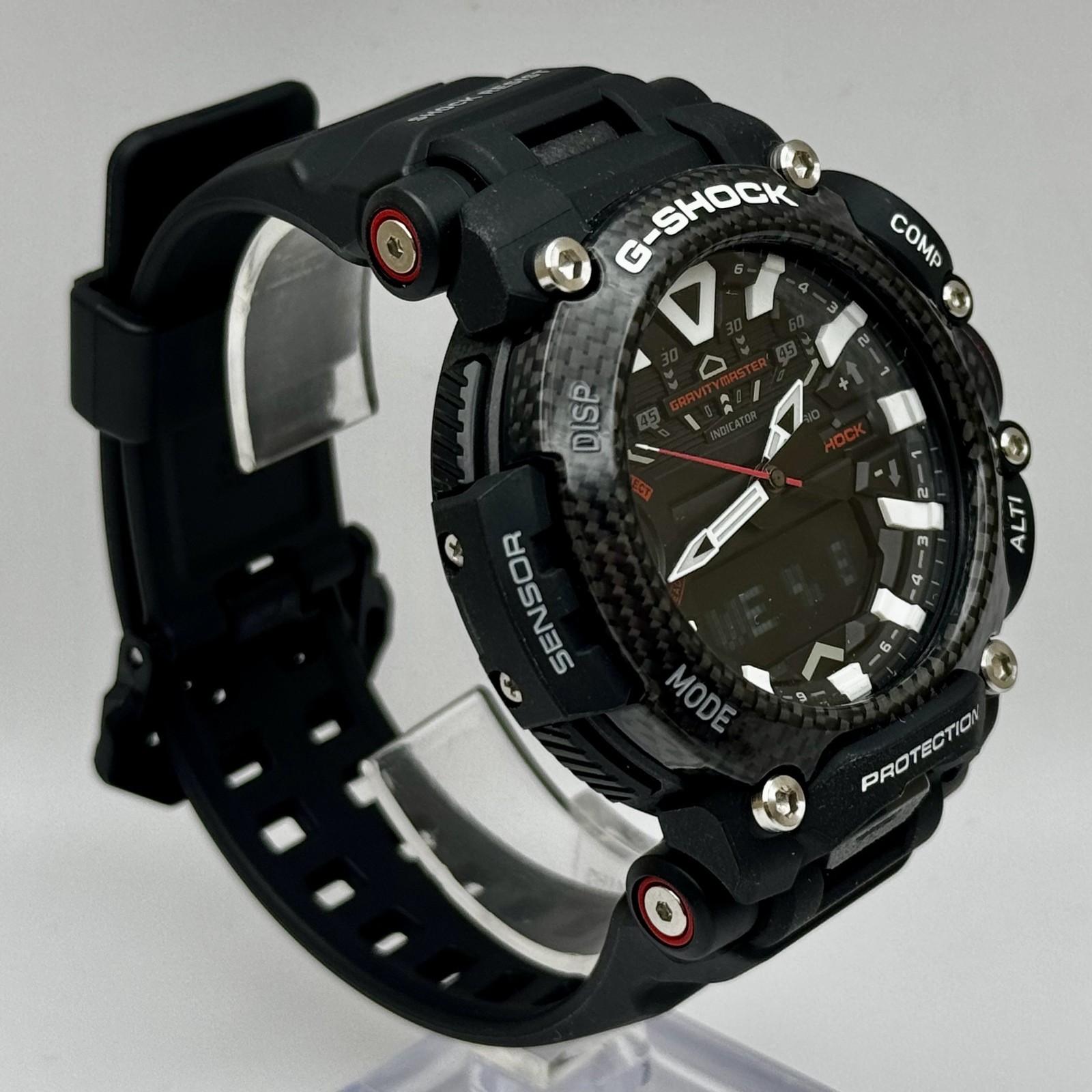 Mint CASIO G-SHOCK GRAVITYMASTER GR-B200-1AJF Bluetooth Carbon Quad Sensor watch