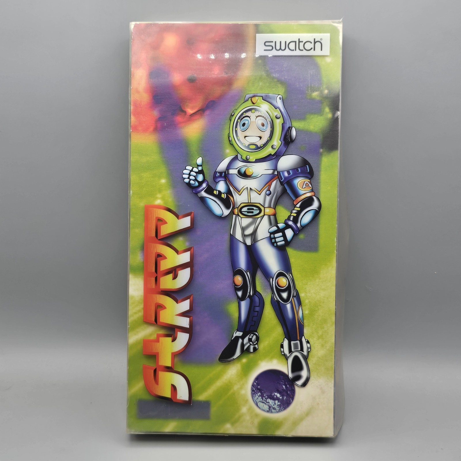 Swatch Strepp Space Guy Watch In Box See Details