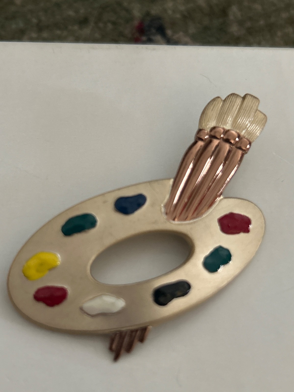 Color Palette Brooch