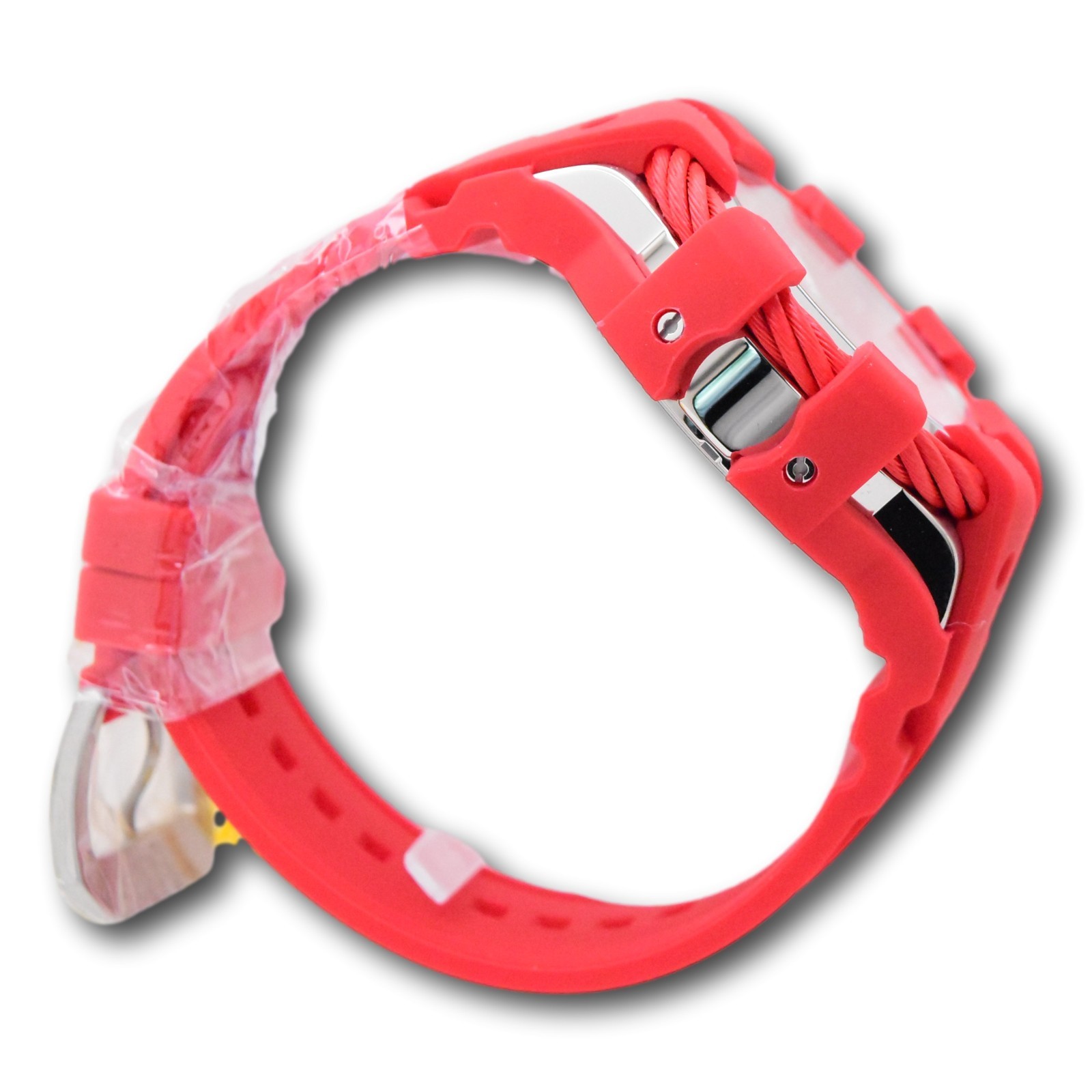Invicta Bolt Shock Ultra Red Men’s 50mm Multifunction Date Quartz Watch 47839