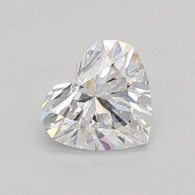 0.45 Cts HEART SHAPE E Color VS1 Clarity IGI CERTIFIED LAB GROWN CVD Diamond