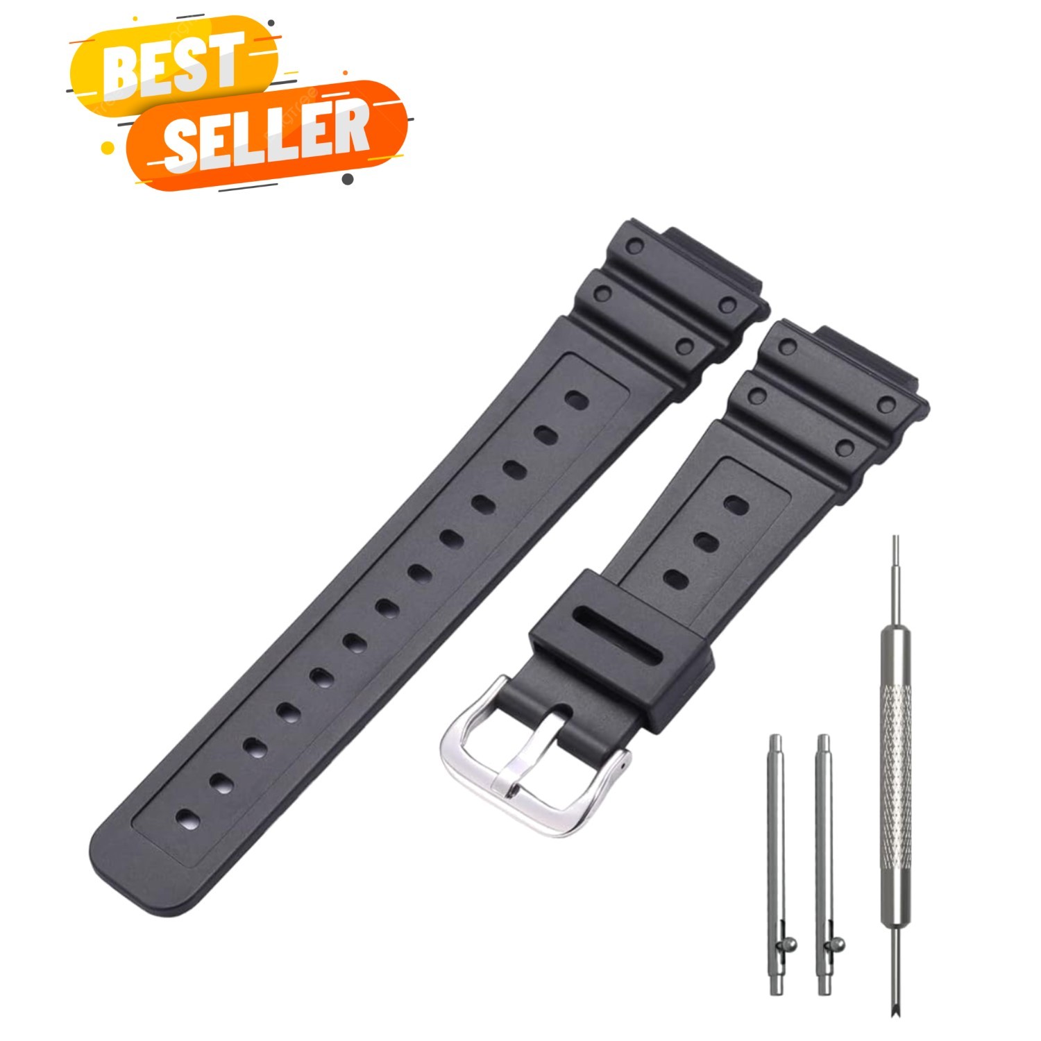 Replacement Rubber Bracelet for Men’s Casio G-shock GA2100 & GA2110 – Waterproof