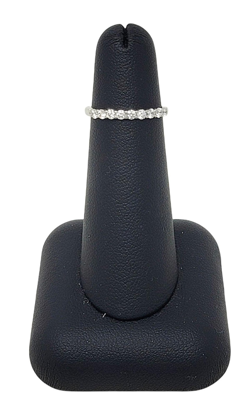 Tiffany & Co. Embrace Semi-Eternity 9 Round Diamond Band Ring in Platinum