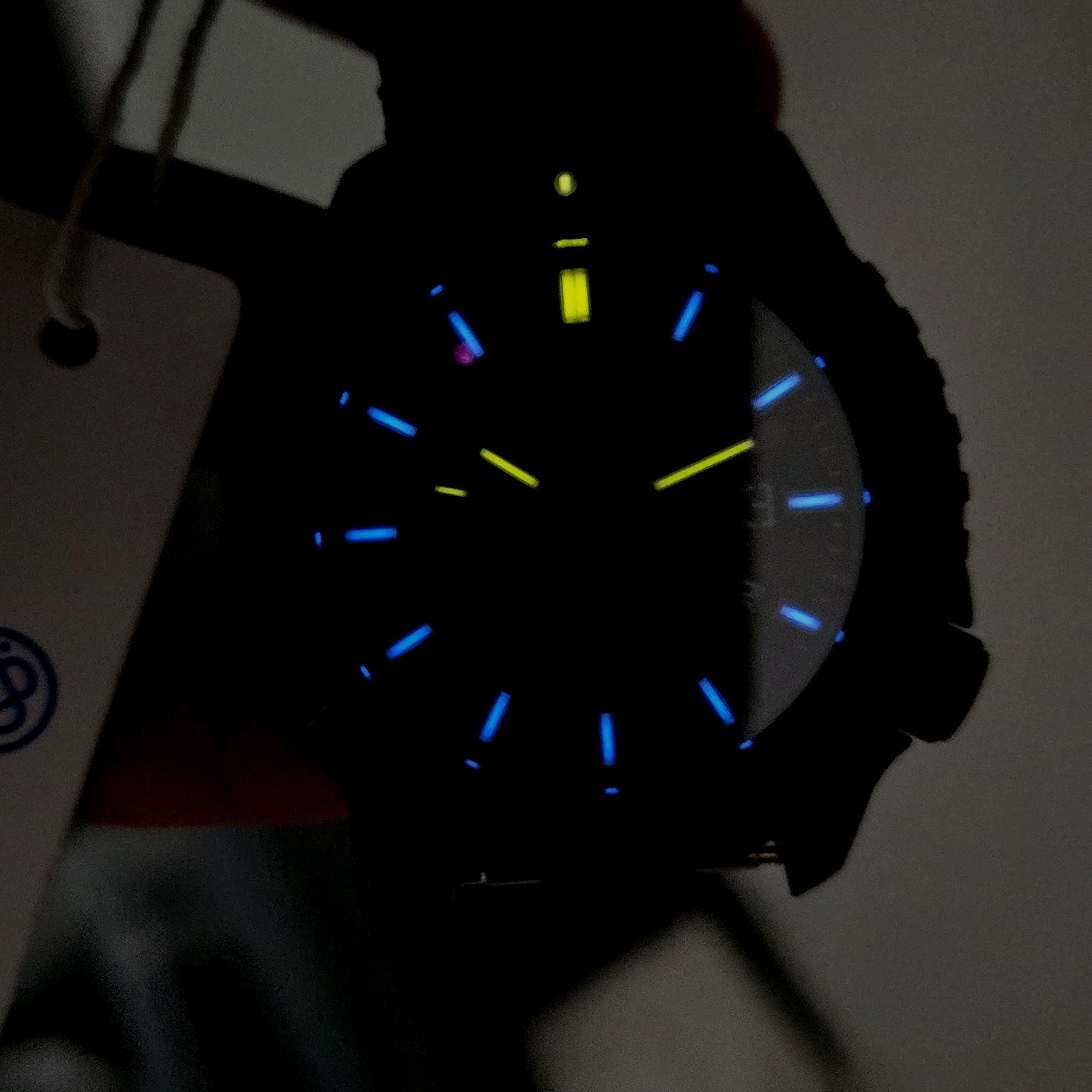 Deep Blue Men’s Daynight PC Automatic Watch Black Dial 44mm T 100