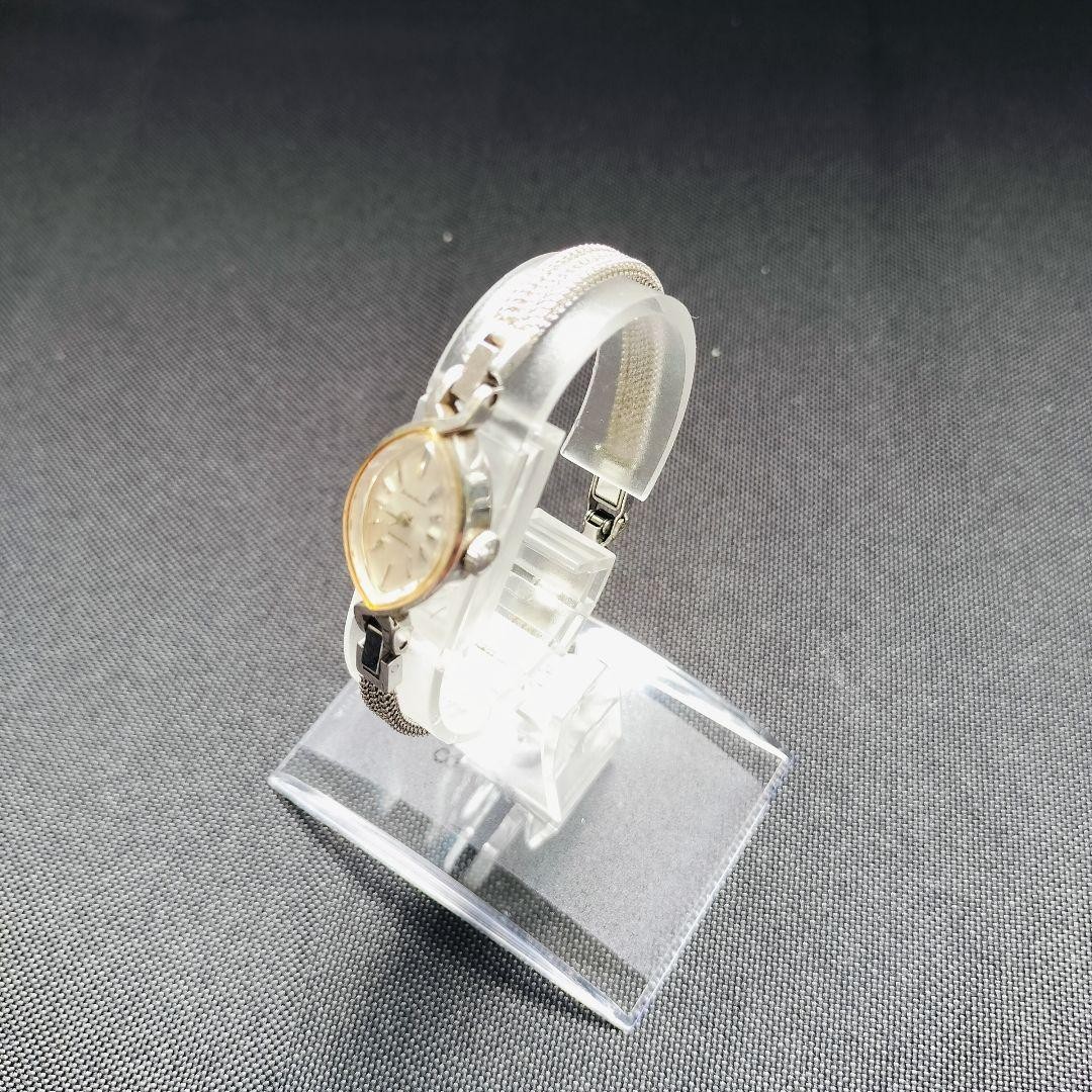 Working Seiko Solar Cut Glass 21 Jewels Ladies 10 7000