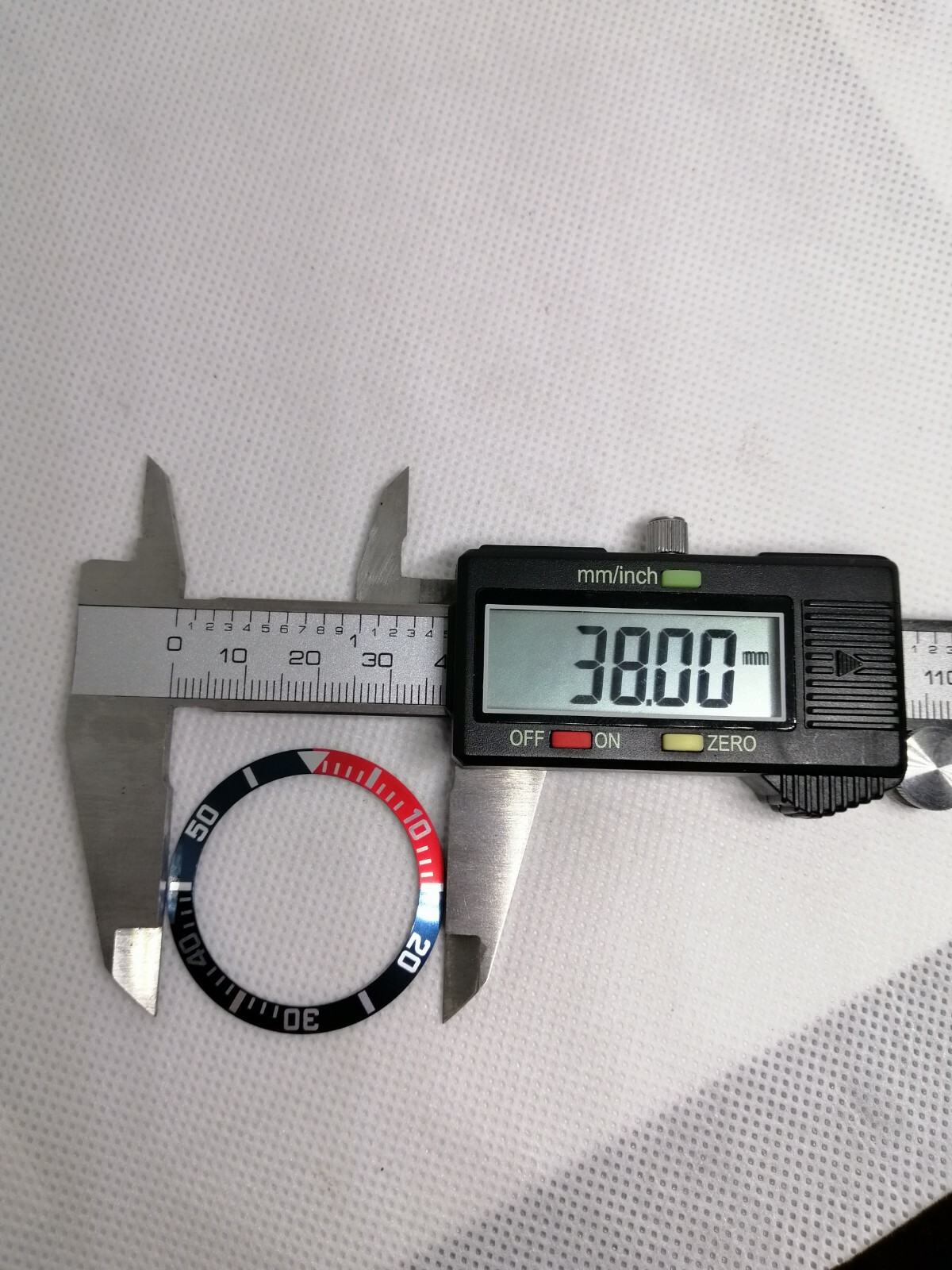 006 SEIKO PEPSI BEZEL INSERT FOR MENS SIZE 10 BAR SUB SKX033 7S26 0040