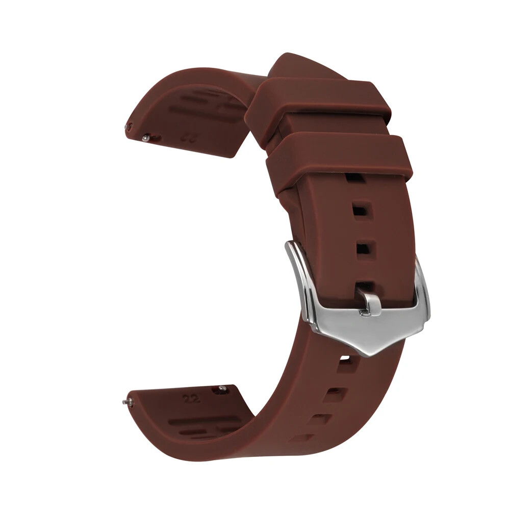 Universal Silicone Watch Band Strap 18mm 19 20mm 21mm 22 24mm Rubber Watch Belt