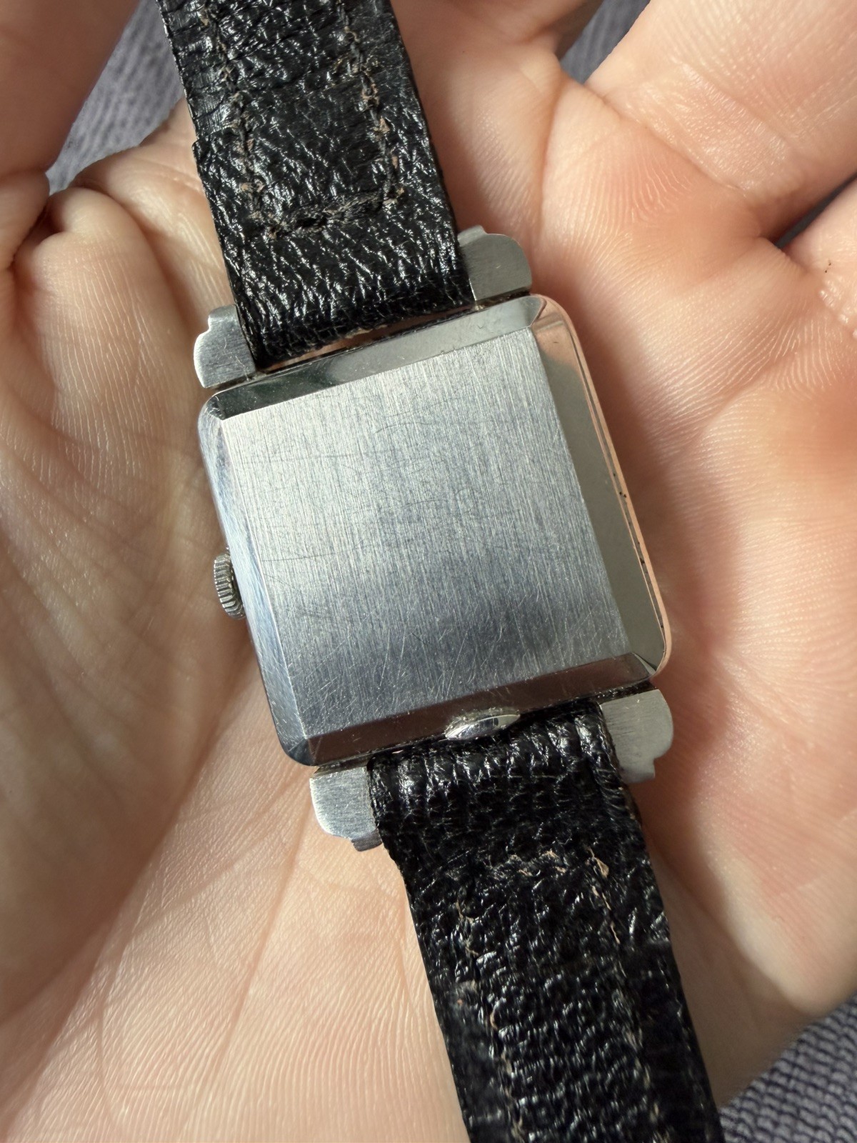 Recta majex watch manual winding all steel gorgeous dial and case