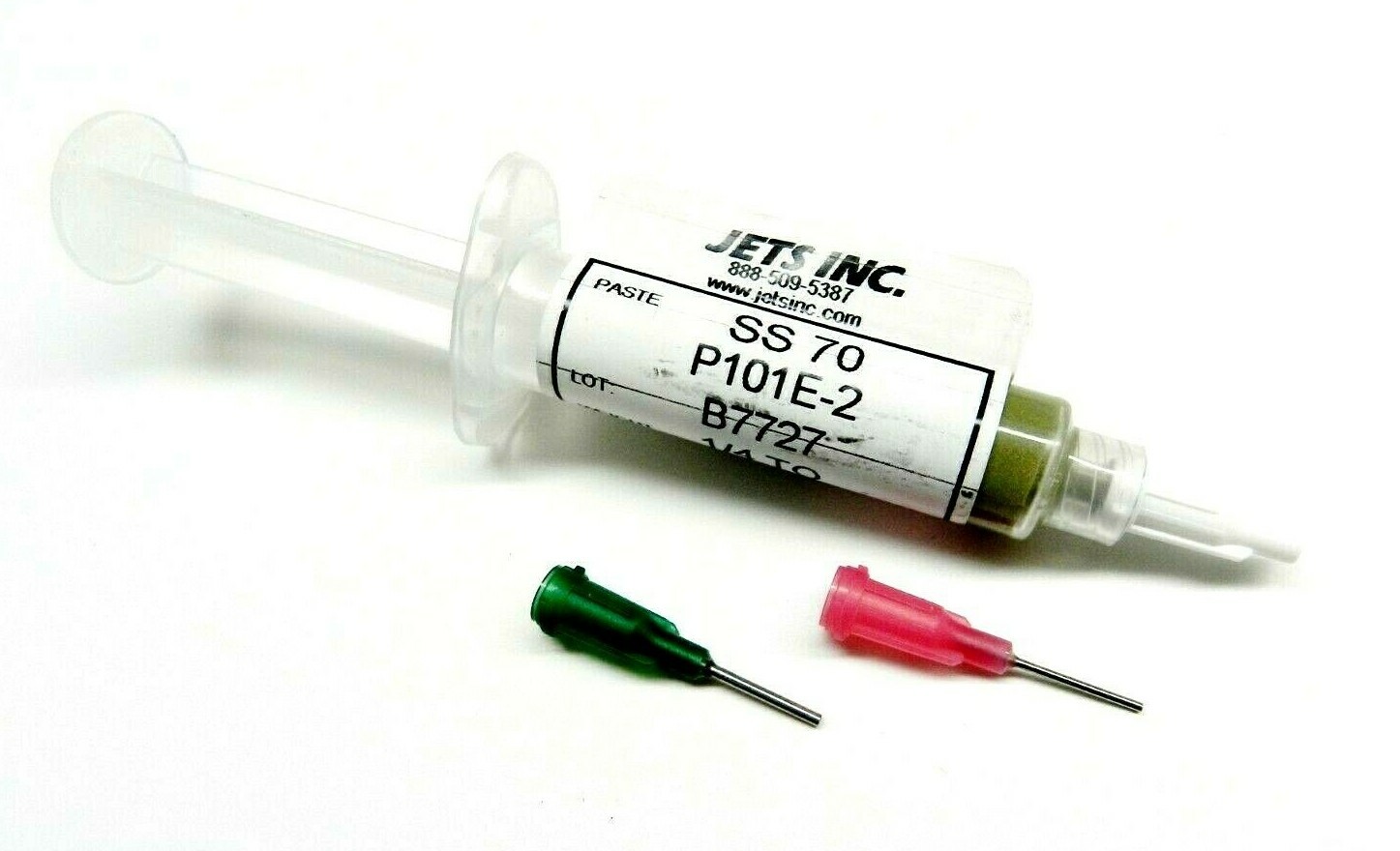 Silver Solder Paste Medium 70% Silver 1/4 Troy Ounce Syringe Soldering Paste