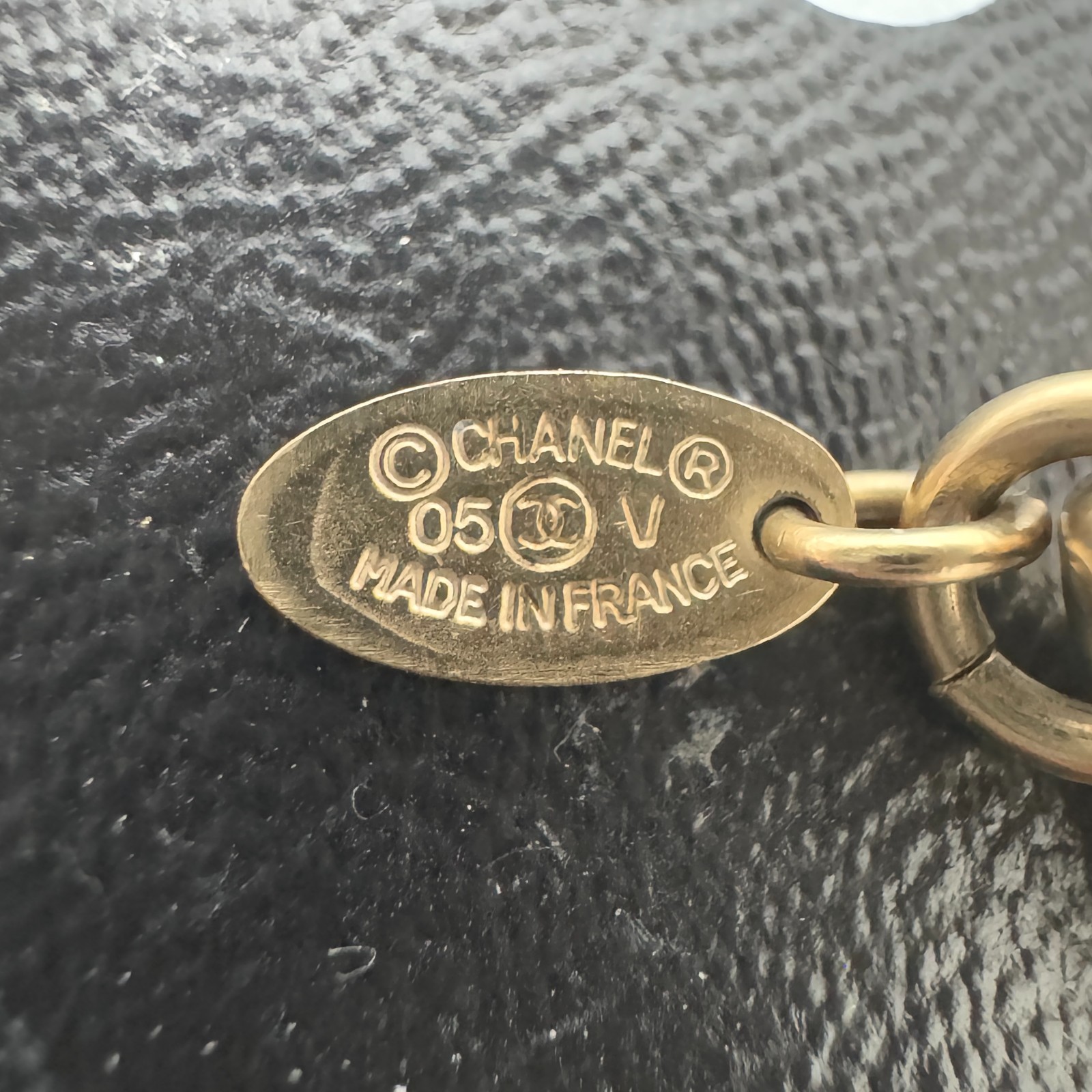 CHANEL 05V COCO Mark CC Logo Bracelet Gold Accessory Authentic JAPAN