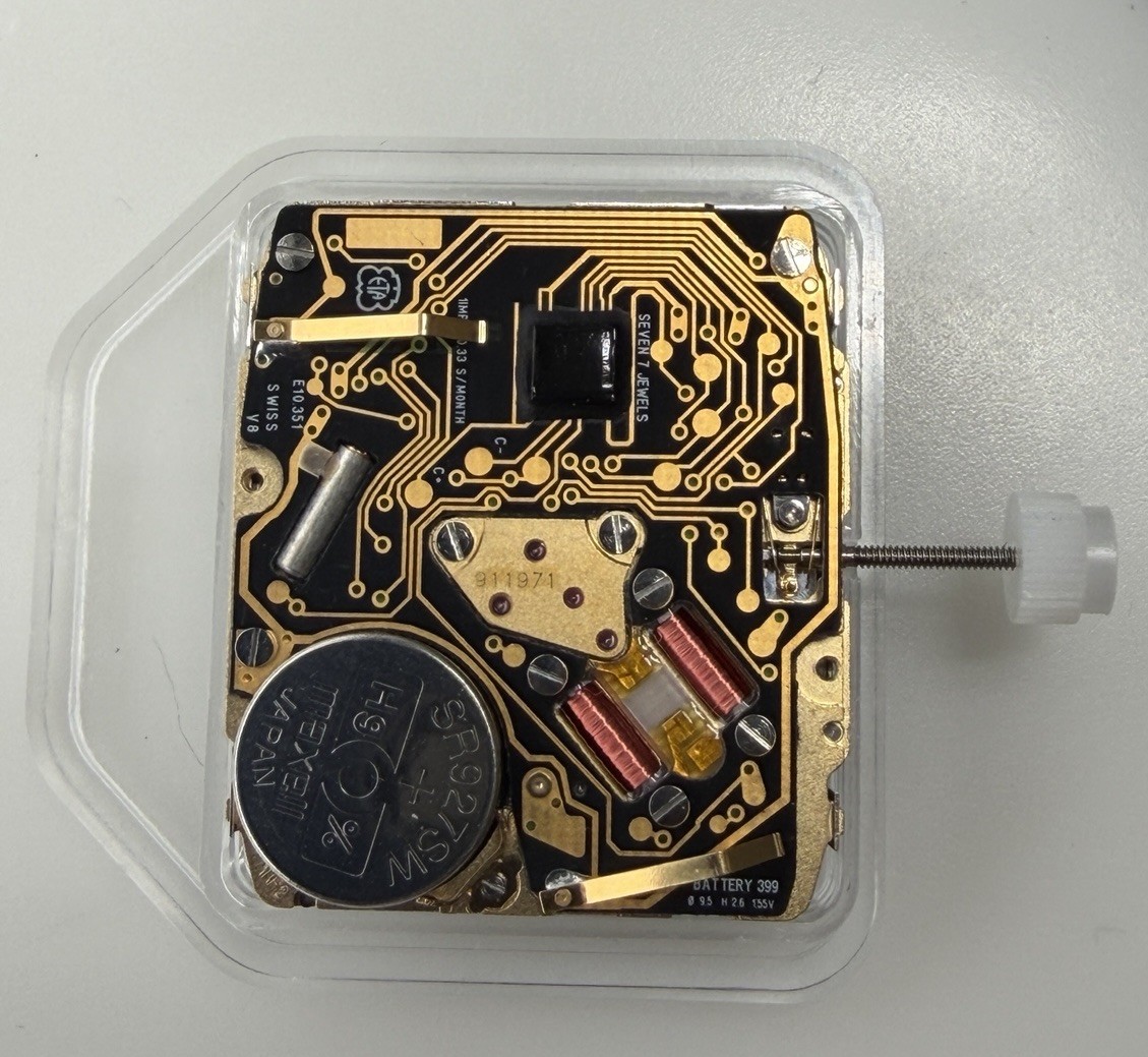 Breitling Aerospace Movement ETA E10.351 Analog Digital Chronograph Alarm.