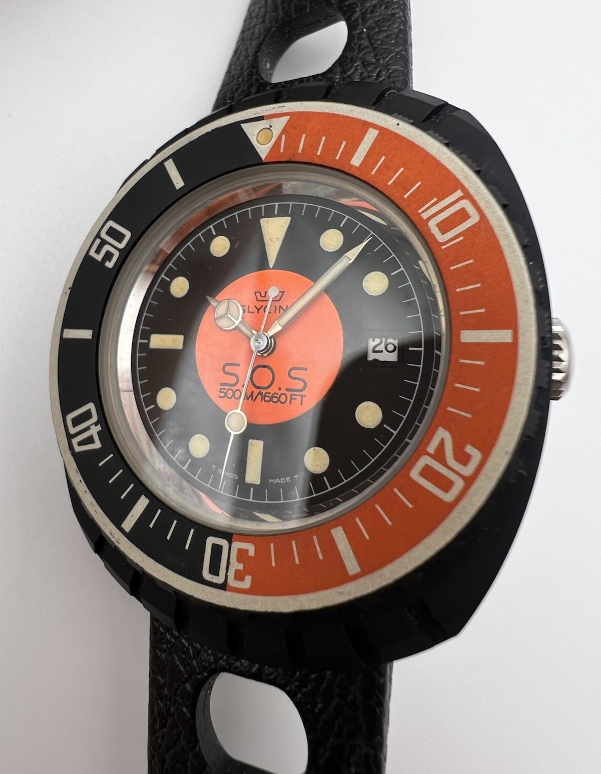 Glicyne 500m S.O.S Diver Tool Watch Ref. 313.241 For Strumenti Ottici Subacquei