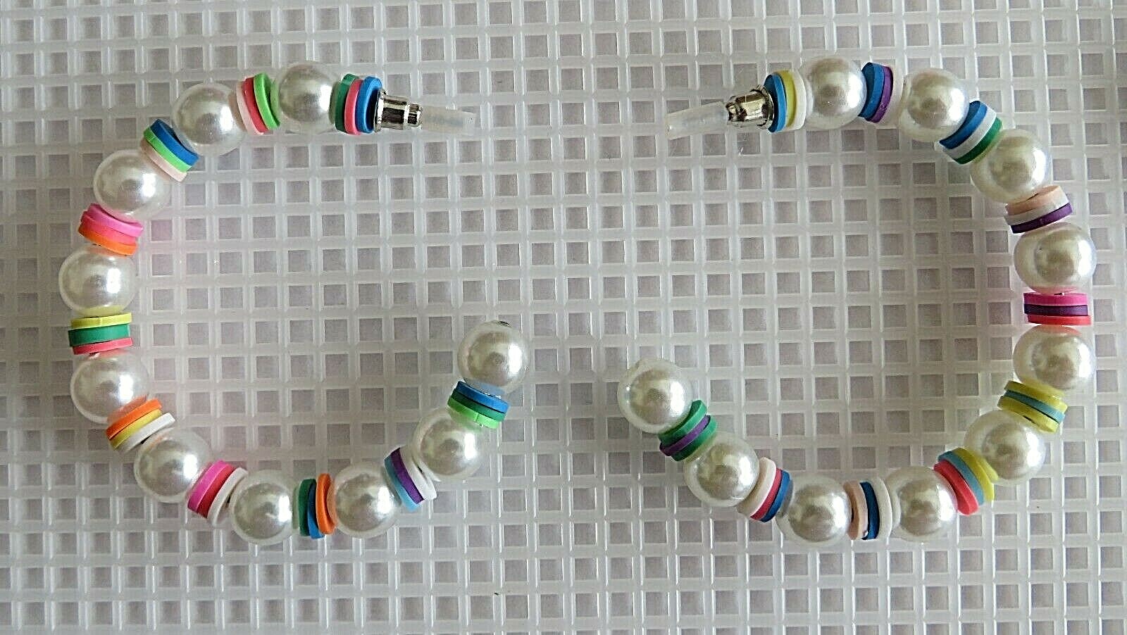 Large Hoop Multi-Color Earrings 2″ U-Choose