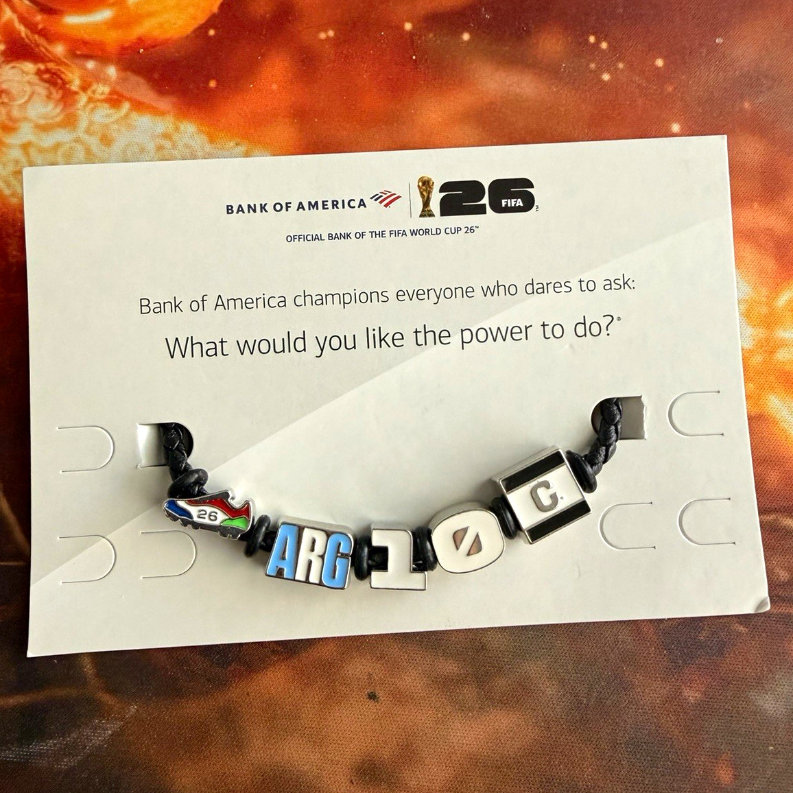 FIFA World Cup Bracelet Argentina Messi