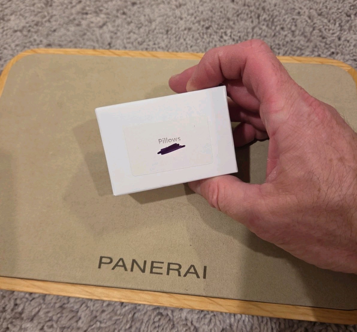 PANERAI LUMINOR SUBMERSIBLE OEM BOUTIQUE REPLACEMENT CUSHION PILLOW AUTHENTIC
