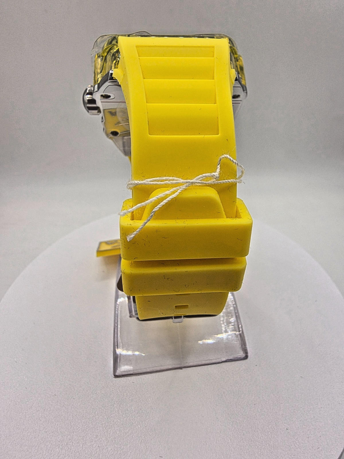 NEW Invicta Men’s 48.5mm Racing Cyclone Quartz Yellow Tone Watch 48721