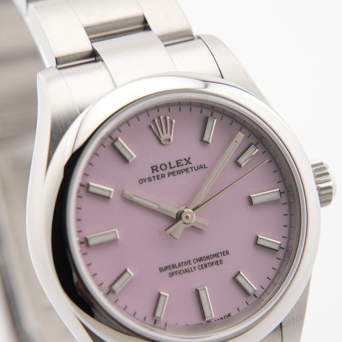 ROLEX Oyster Perpetual 31 277200 Candy Pink Warranty 2021 Box/Paper