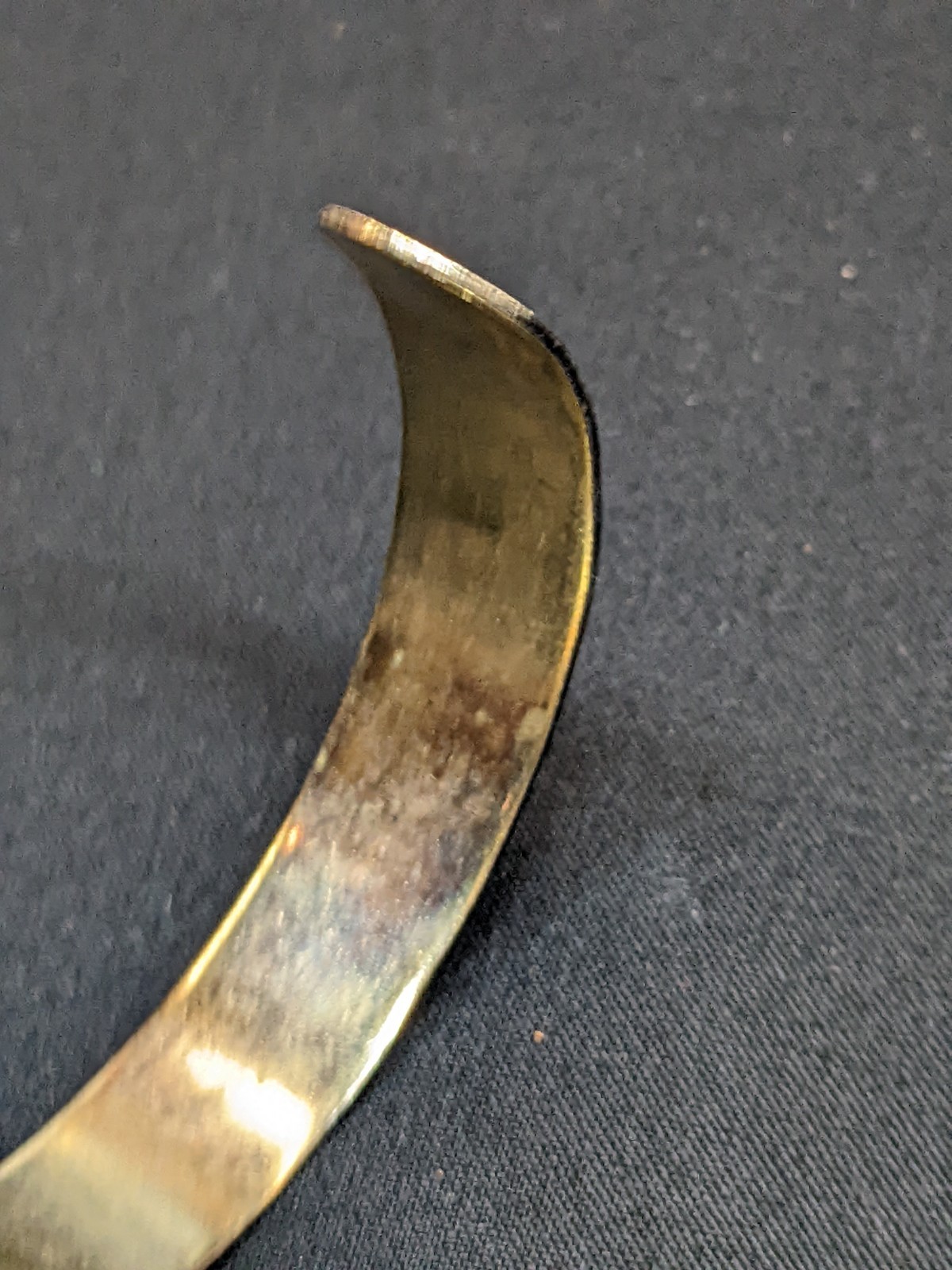 Vintage Zodiac Astrology Cuff Bracelet Gold Tone Celestial Horoscope Signs ~7.5″