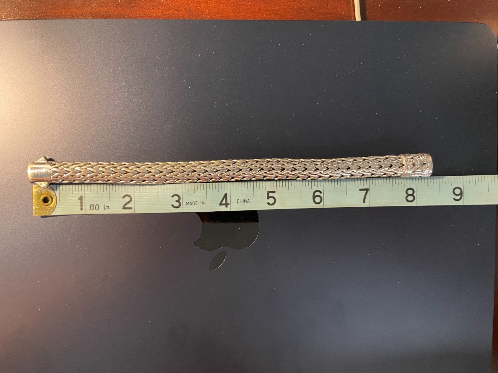 John Hardy 2001 Diamond 10.8MM Bracelet 18K , 925