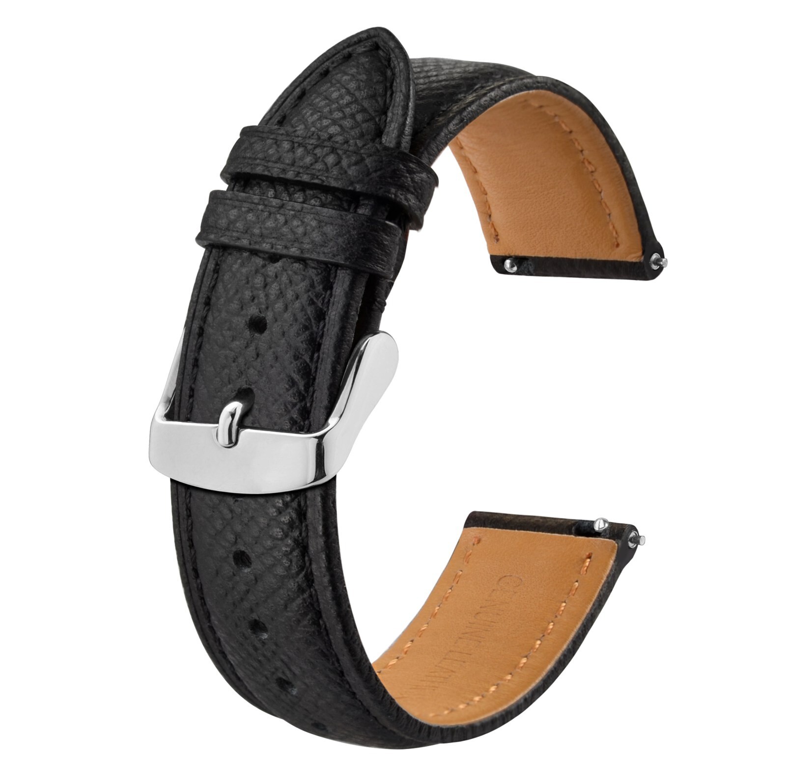 BISONSTRAP Vintage Leather Watch Strap 18mm 20mm 22mm Quick Release Watch Band