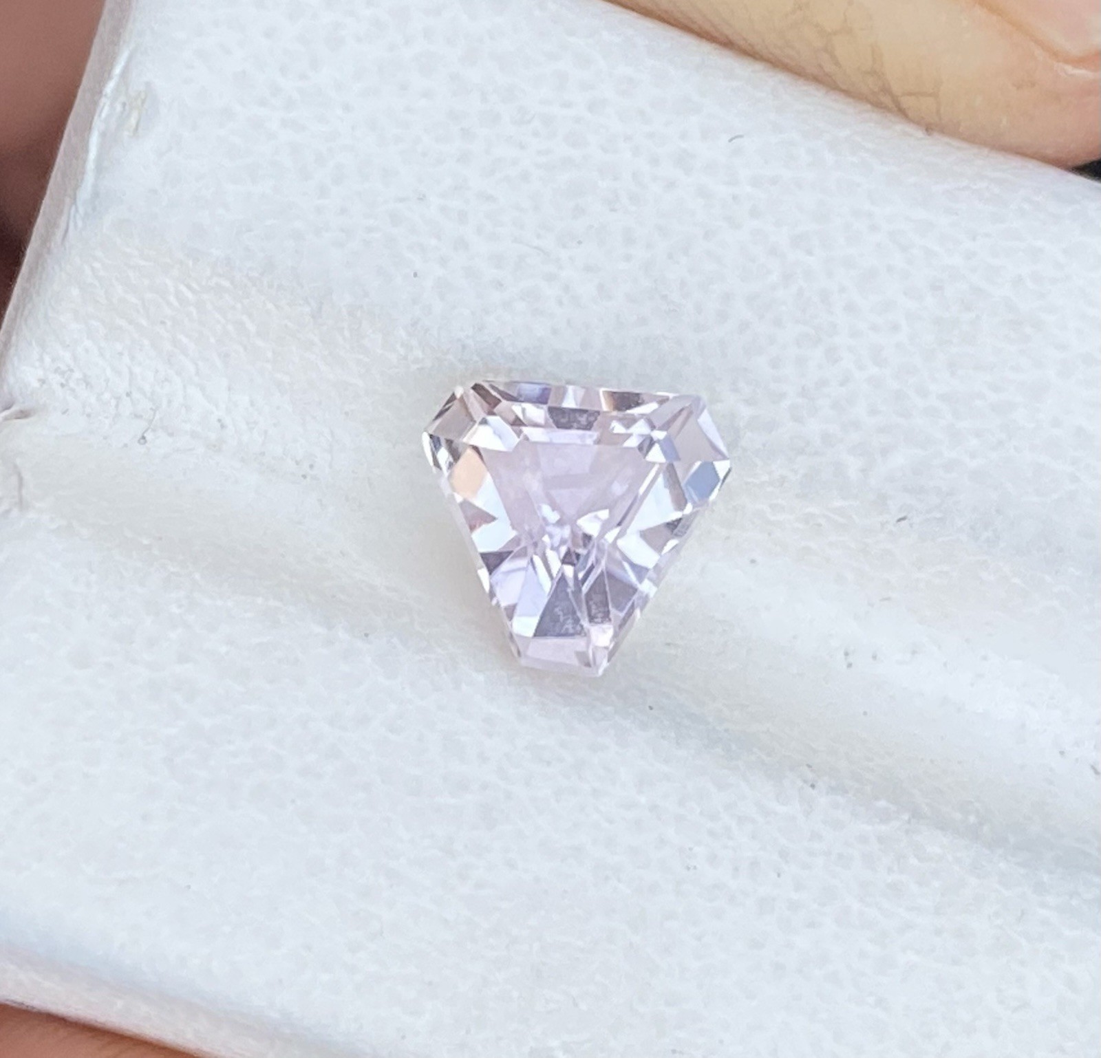 2.15 Carat Natural Pink Kunzite Loose Gemstone From Afghanistan