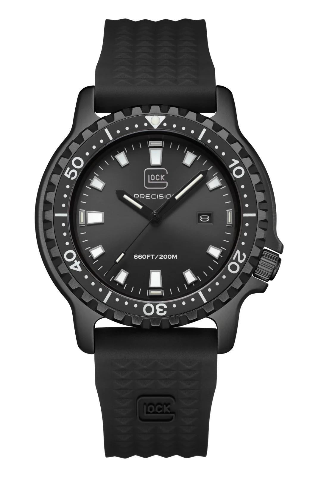 GLOCK WATCH GW-44-3-22 ROTATING BEZEL, SWISS SUPER-LUMINOVA®, TRIGALIGHT®