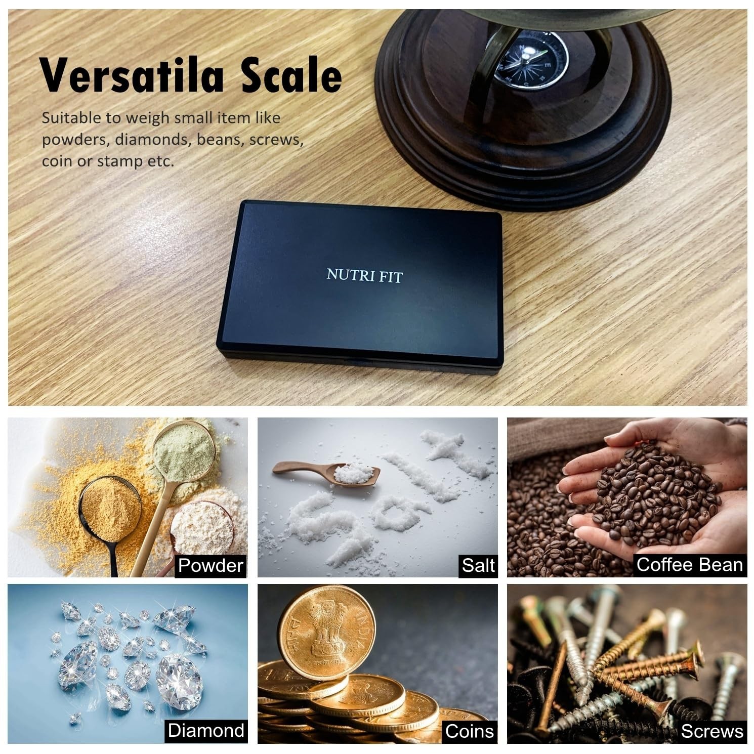 Lightweight 500g Digital Scale – Auto Shut Off & TARE Function for Ease of Use
