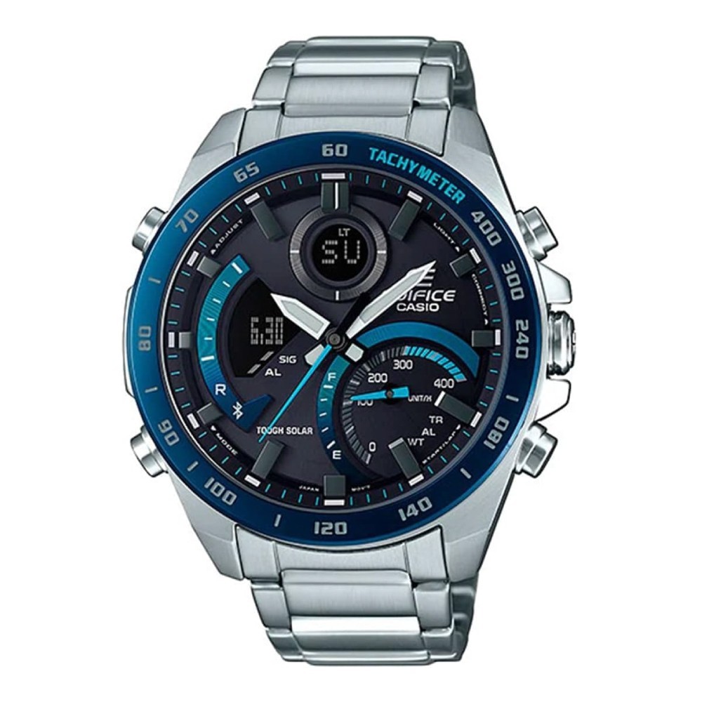 CASIO EDIFICE Smartphone Link Bluetooth ECB-900DB-1B Black x Silver Men’s Watch