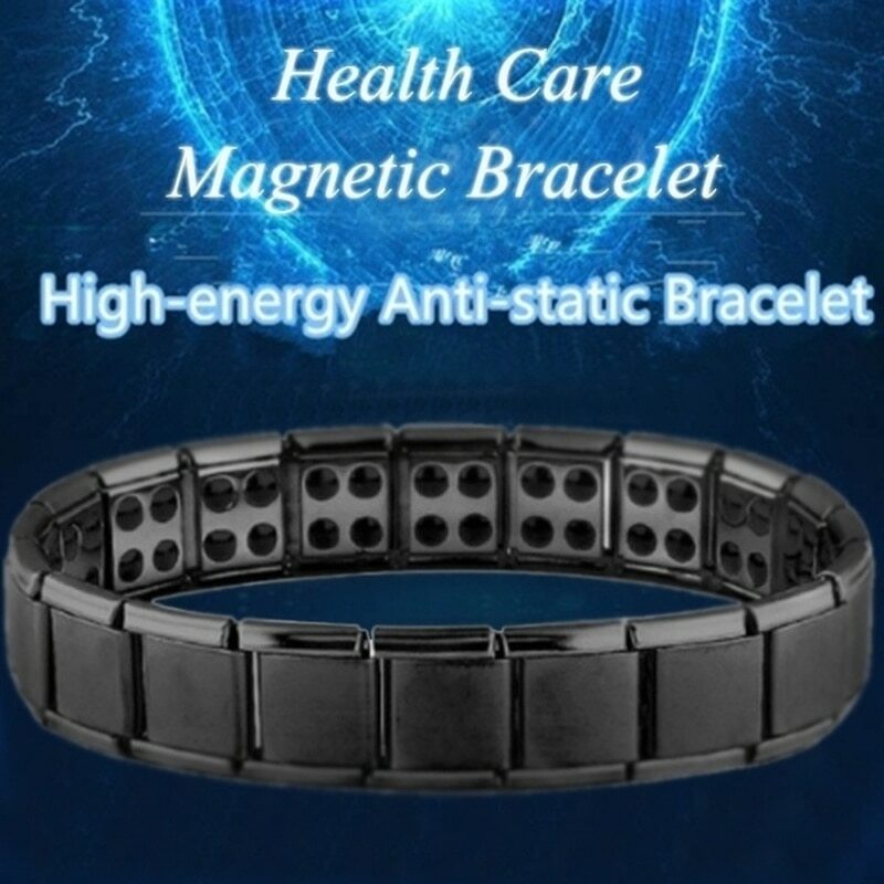 Weight loss Therapeutic Energy Bracelet Healing Therapy Titanium Steel Magnetic