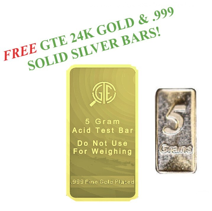 Gold Silver Jewelry Test Kit 10K 14K 18K 24K Digital Scale Diamond Tester Acid