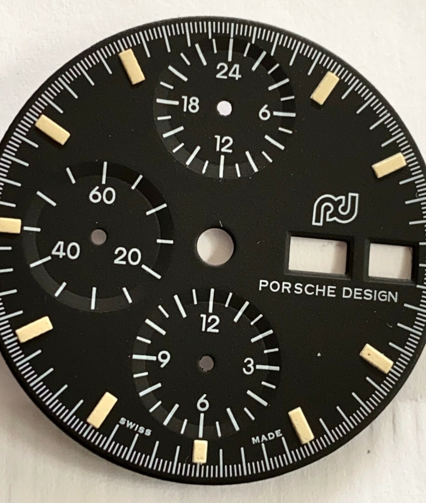Porsche design DAY DATE Chronograph DIAL lemiania 5100 30mm diameter by Orfina
