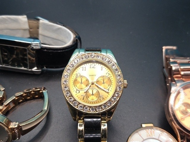 8 pc Lot of Michael Kors, Geneve, Anne Kline & Aldo Women’s Watches