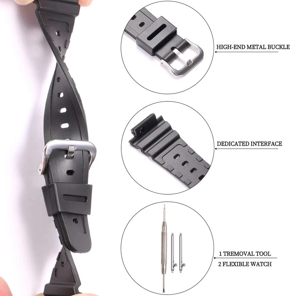 Resin Watch Band Compatible with Casio G-Shock GA2100 GA2110 GA-B2100 Series …