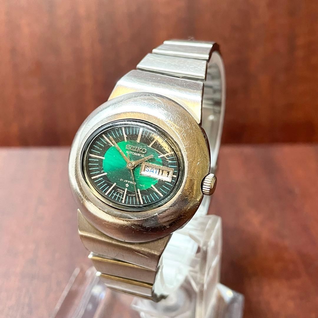 SEIKO 2706-7020 Automatic Date Watch wrist 16cm/6.3in No Box/Accessories