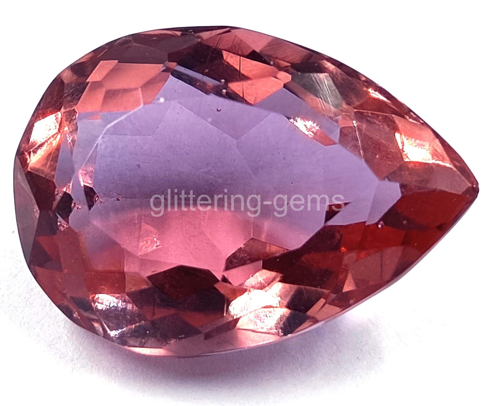 Pear Cut Natural Color Changing Alexandrite Stone 23.60 Ct IGL Loose Gems 5JJN