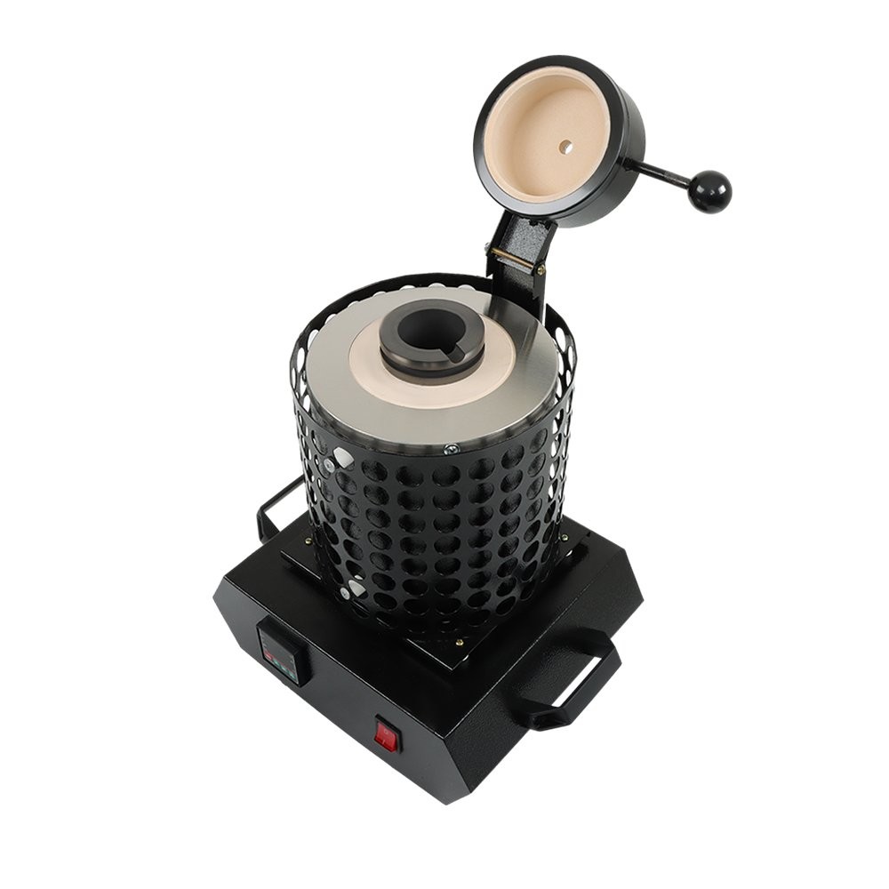 3KG Refining Casting Furnace Electric Metal Melting Furnace Forge Kit+Mesh