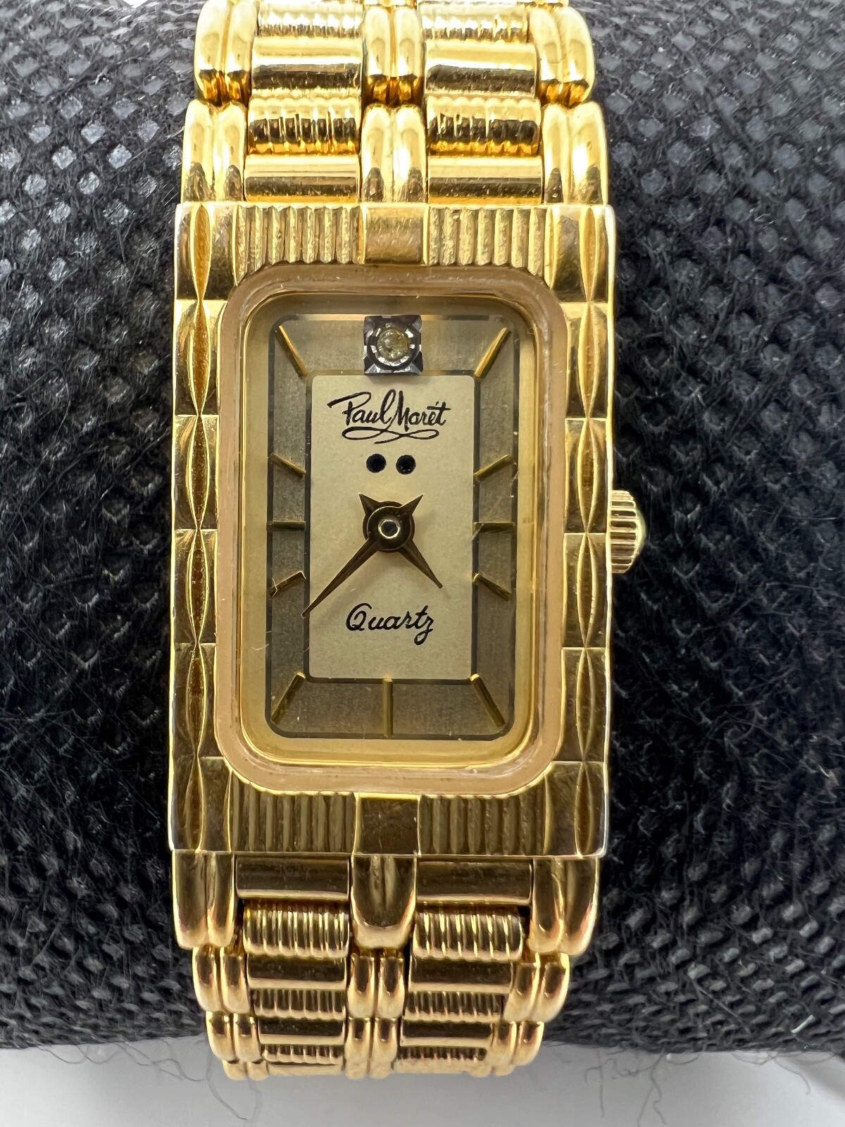 Paul Maret Ladies Wrist Watch, Gold Tone, Clean, 5 Jewels New Battery – Nice!